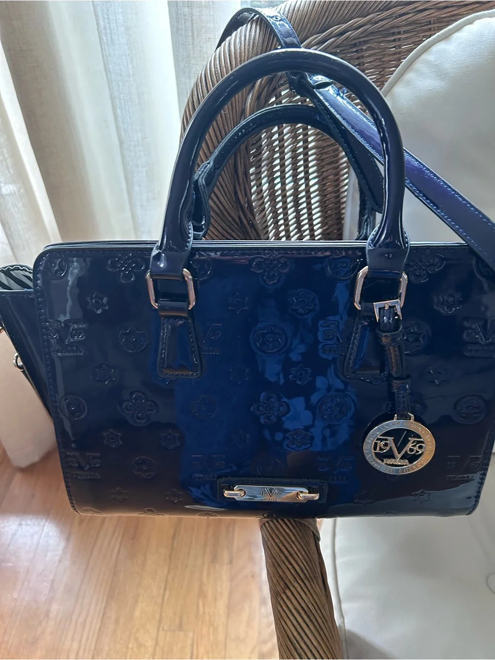 Versace 1969 Italia patent leather